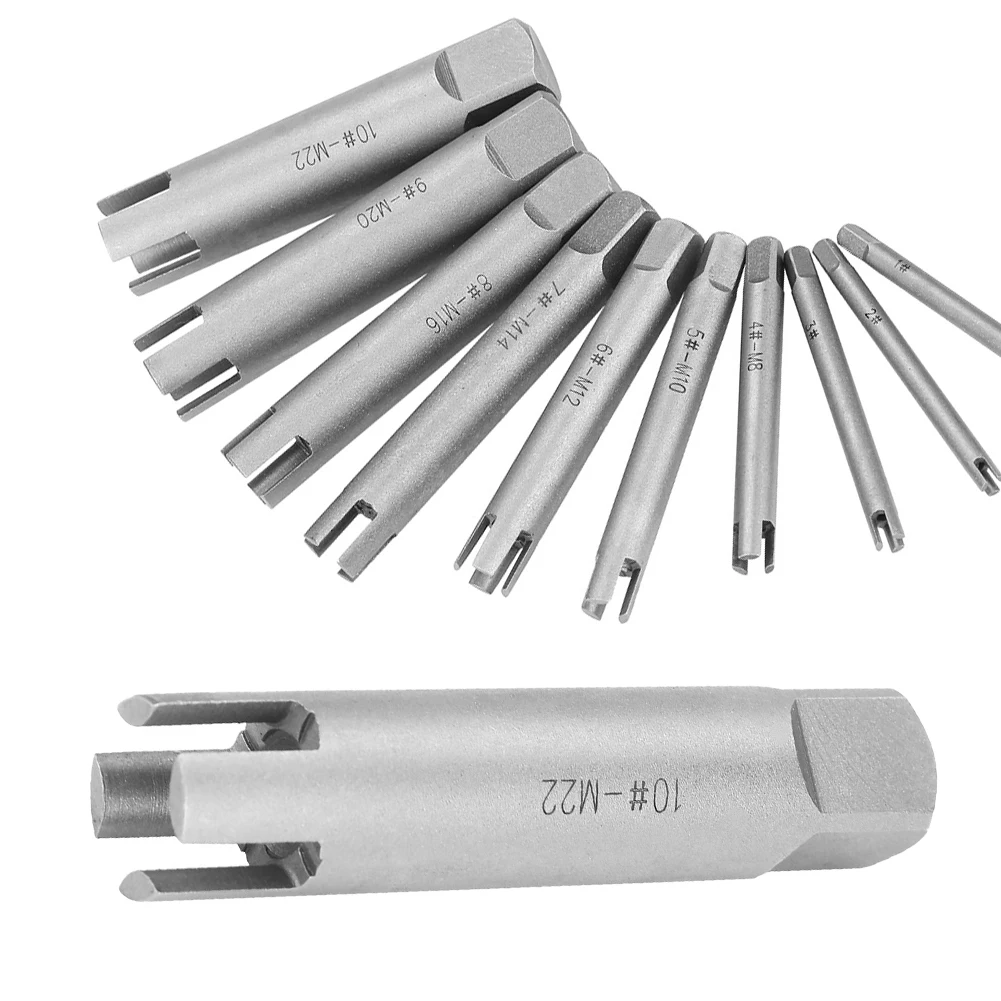 10PCS/SET Stripped Screw Remover Broken Speed Out Bolt Extractor Bolt Stud Remover Tool Damaged Screw Extractor Drill Bit
10PCS/SET Stripped Screw Remover Broken Speed Out Bolt Extractor Bolt Stud Remover Tool Damaged Screw Extractor Drill Bit