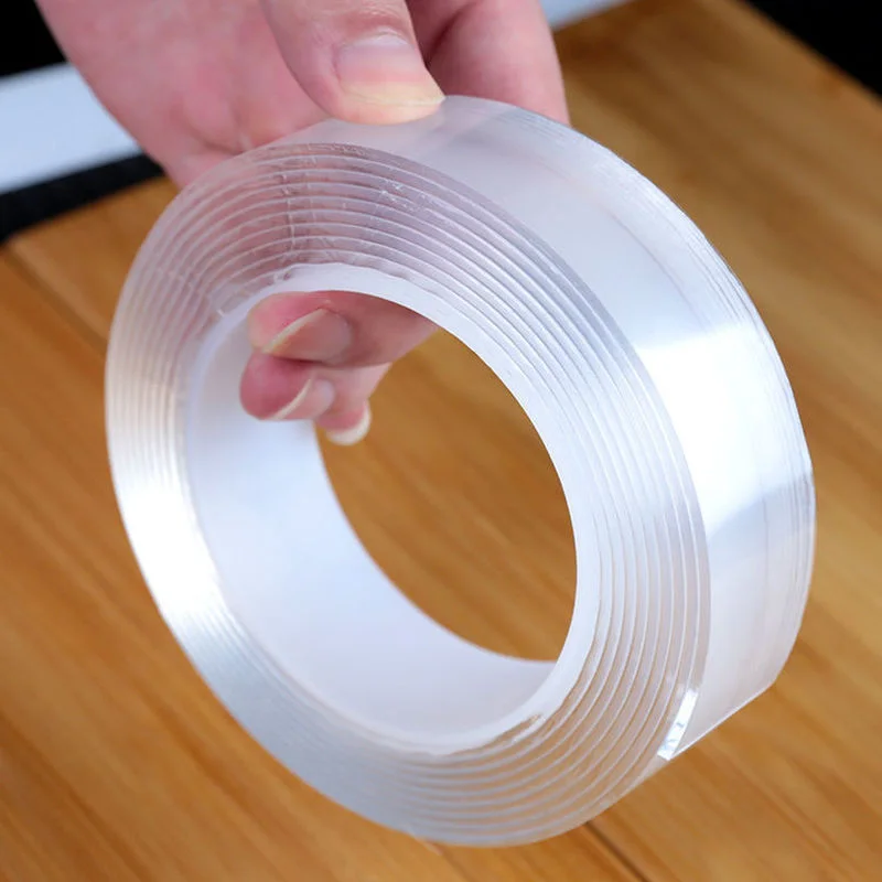 3 m Nano Tape Double-Sided Tape Non-Marking Transparent Waterproof Self-Adhesive For Bathroom Kitchen Washable Fixed Household
3 m Nano Tape Double-Sided Tape Non-Marking Transparent Waterproof Self-Adhesive For Bathroom Kitchen Washable Fixed Household