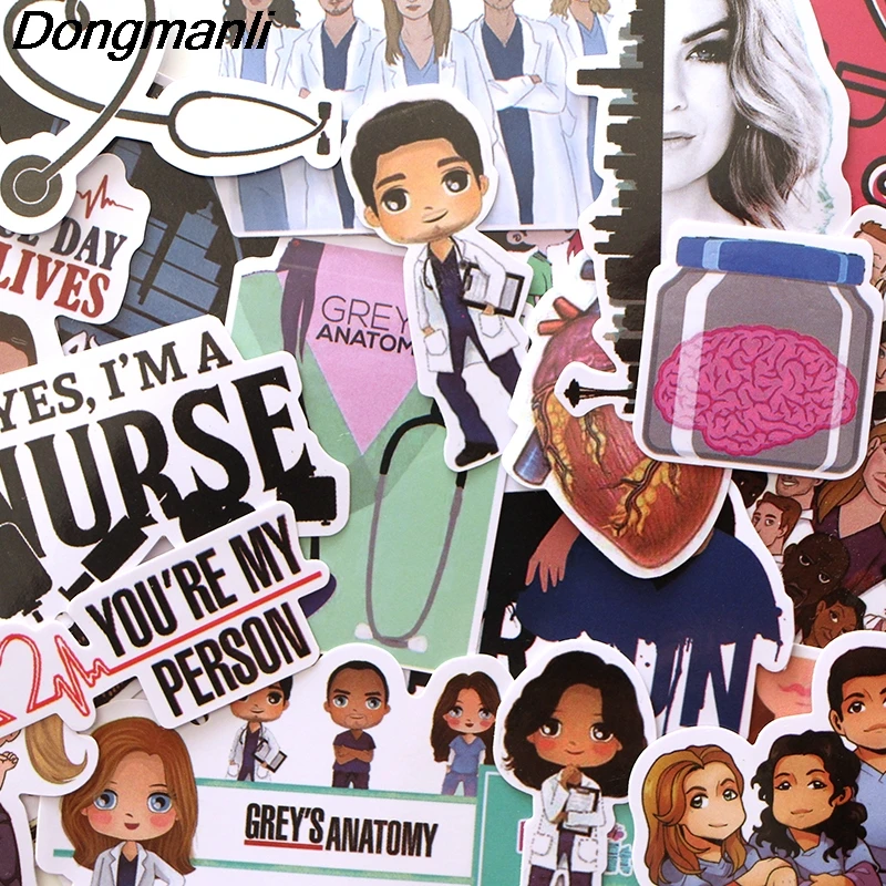 PC54 23 Pcs/set doctor nurse TV Show Scrapbooking Stickers Decal For for Guitar Laptop Luggage Car Fridge Graffiti Sticker
PC54 23 Pcs/set doctor nurse TV Show Scrapbooking Stickers Decal For for Guitar Laptop Luggage Car Fridge Graffiti Sticker