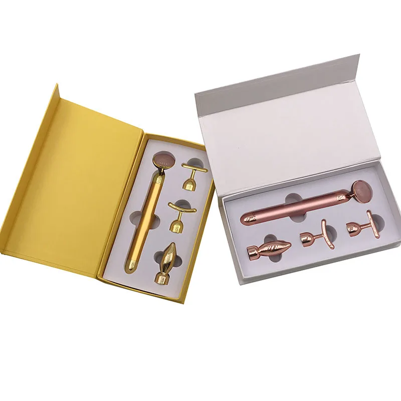 Facial Beauty Facial Roller Vibration Massager Natural Stone Rose Gold Electric Original Lifting Slimming Beauty Bar Massager 
Facial Beauty Facial Roller Vibration Massager Natural Stone Rose Gold Electric Original Lifting Slimming Beauty Bar Massager