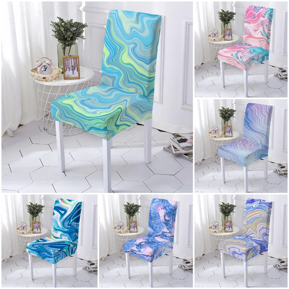 Marble Printed Chair Cover Washable Chair Slipcovers High Elastic dirt-proof Fabric Chair Seat Covers Universal Size 1/2/4/6 PCS
Marble Printed Chair Cover Washable Chair Slipcovers High Elastic dirt-proof Fabric Chair Seat Covers Universal Size 1/2/4/6 PCS