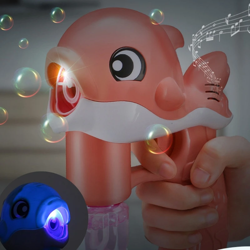 Summer Beach Outdoor Toy for Kids Interactive Electric Toy Dolphin Bubble Maker Soundable Toy for Wedding Celebration
Summer Beach Outdoor Toy for Kids Interactive Electric Toy Dolphin Bubble Maker Soundable Toy for Wedding Celebration