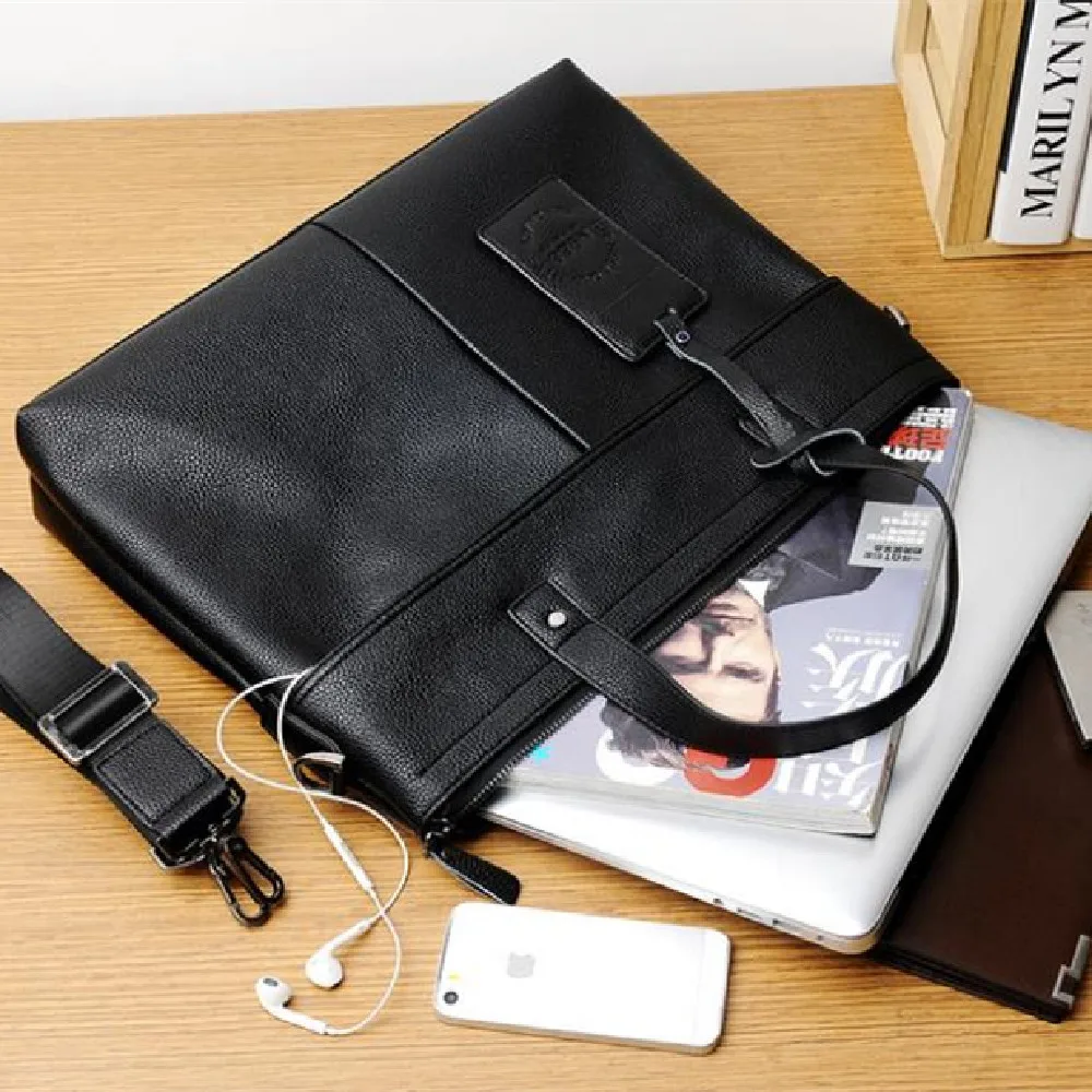 Men's Bag New Men's Business Bag Soft leather Man's Bag One shoulder slung over one shoulder Computer Large Capacity Man's Bag
Men's Bag New Men's Business Bag Soft leather Man's Bag One shoulder slung over one shoulder Computer Large Capacity Man's Bag