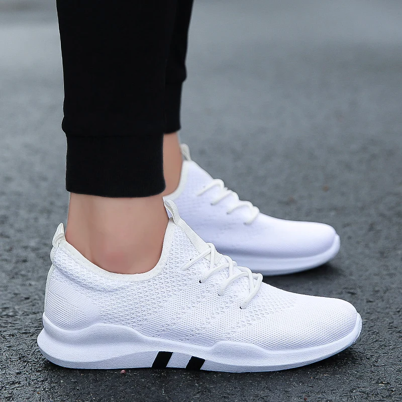 2019 Summer New Flying woven running shoes men's casual sports shoes Men Footwear Breathable Mesh Light Walking sneaker
2019 Summer New Flying woven running shoes men's casual sports shoes Men Footwear Breathable Mesh Light Walking sneaker