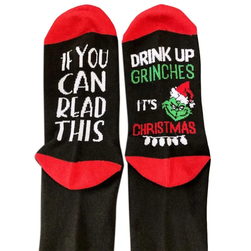 Unisex Christmas Crew Socks Funny Words If You Can Read This Hosiery Xmas Gifts
Unisex Christmas Crew Socks Funny Words If You Can Read This Hosiery Xmas Gifts
