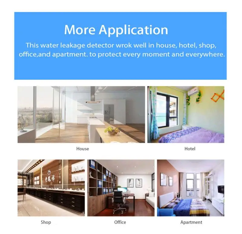 EWELINK Smart Home Water Leakage Alarm Zigbee Water Leak Sensor Detector Flood Overflow Alarm System Work With Alexa Google Home
EWELINK Smart Home Water Leakage Alarm Zigbee Water Leak Sensor Detector Flood Overflow Alarm System Work With Alexa Google Home