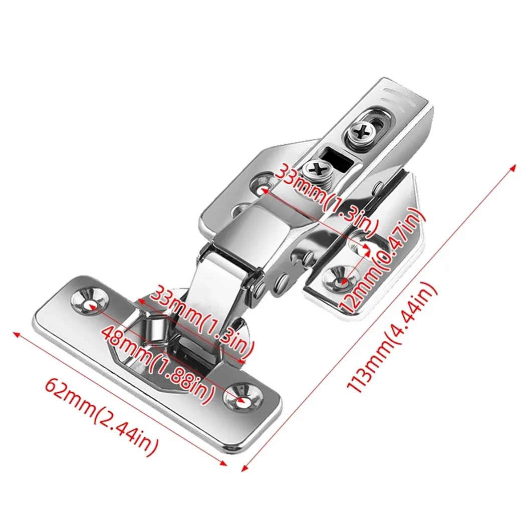 4Pcs Soft Rustless Iron Hydraulic Hinge Iron Core Damper Buffer Cabinet Hinges Cupboard Door Hinges Soft Close Hardware
4Pcs Soft Rustless Iron Hydraulic Hinge Iron Core Damper Buffer Cabinet Hinges Cupboard Door Hinges Soft Close Hardware