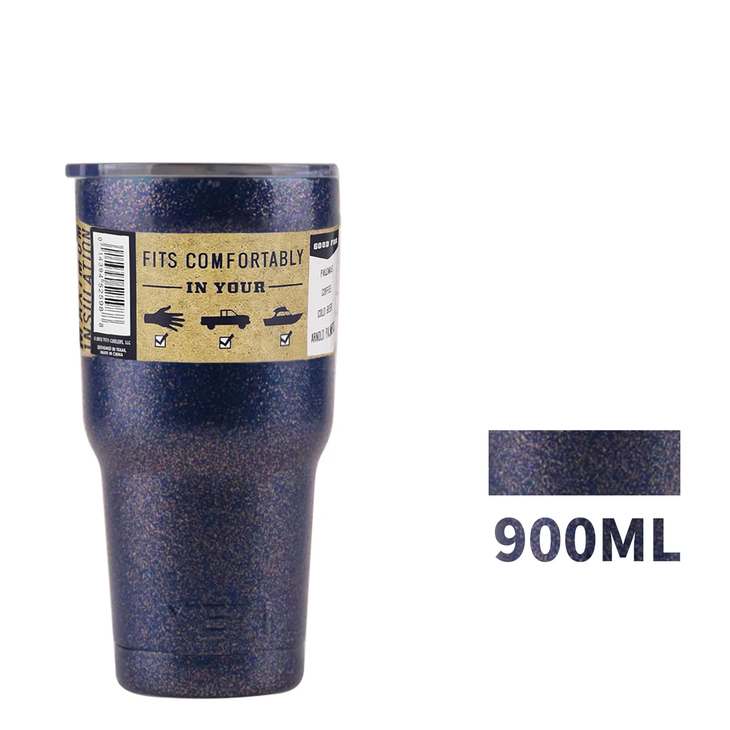 30 oz Double-Wall Vacuum Insulation 900ml Large Capacity Shiny Water Cup Portable Car Vacuum Flask 
30 oz Double-Wall Vacuum Insulation 900ml Large Capacity Shiny Water Cup Portable Car Vacuum Flask