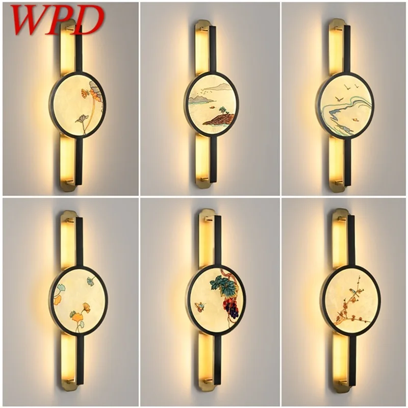 WPD Indoor Sconce Wall Lights Modern Brass Creative LED Lamp Design For Home Corridor
WPD Indoor Sconce Wall Lights Modern Brass Creative LED Lamp Design For Home Corridor
