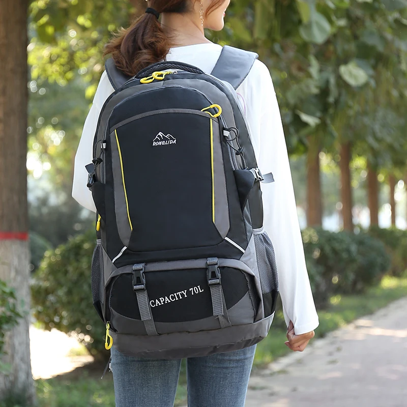 56-70L Backbag Outdoor Leisure Large Capacity Travel Back Pack Male Camping Luggage Rucksack Teenager Sport Student Bag
56-70L Backbag Outdoor Leisure Large Capacity Travel Back Pack Male Camping Luggage Rucksack Teenager Sport Student Bag