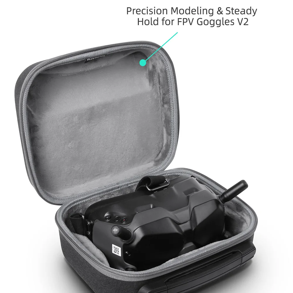 Sunnylife Portable Carrying Case precision modeling For DJI FPV Goggles V2 Shock-proof Hard Case
Sunnylife Portable Carrying Case precision modeling For DJI FPV Goggles V2 Shock-proof Hard Case