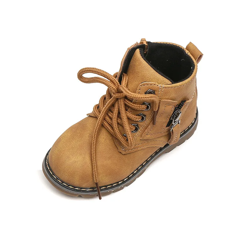 CUZULLAA Kids Girls Autumn Breathable Fashion Lace-Up Boots Casual Work Shoes For Children Boys Ankle Boots Size 21-30
CUZULLAA Kids Girls Autumn Breathable Fashion Lace-Up Boots Casual Work Shoes For Children Boys Ankle Boots Size 21-30