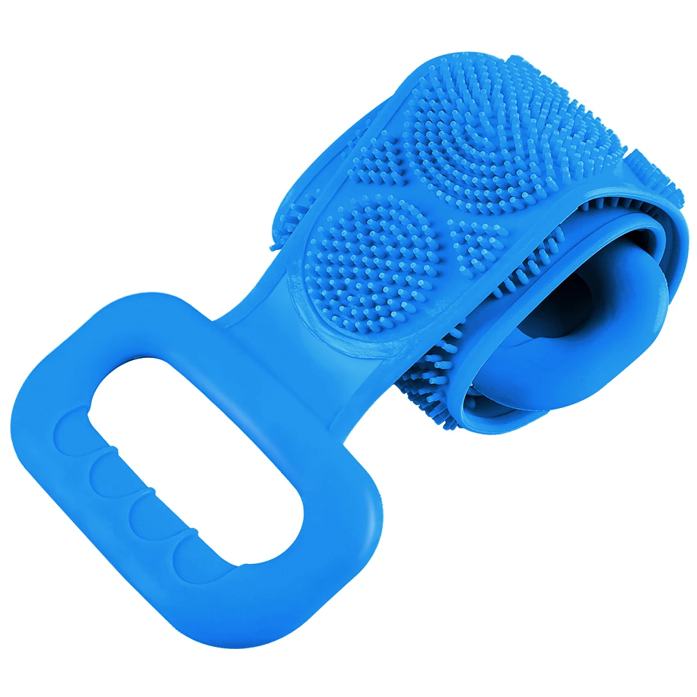 Silicone Back Scrubber Soft Loofah Bath Towel Bath Belt Body Exfoliating Massage For Shower Body Cleaning Bathroom Shower Strap
Silicone Back Scrubber Soft Loofah Bath Towel Bath Belt Body Exfoliating Massage For Shower Body Cleaning Bathroom Shower Strap