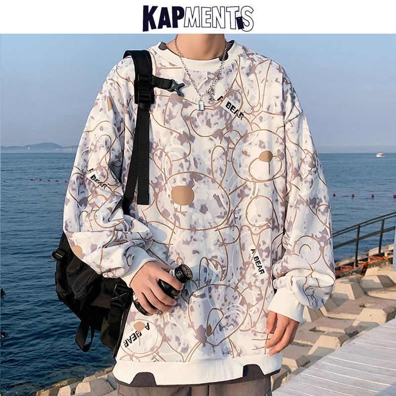 Мужская толстовка с капюшоном в стиле Харадзюку, размеры до 5XL 
Мужская толстовка с капюшоном в стиле Харадзюку, размеры до 5XL