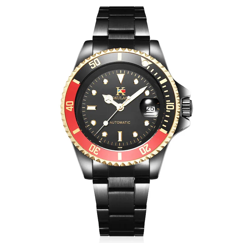 AOKULASIC Mens Fashion Two-colors Outer Ring Full Steel Top Waterproof Watch Automatic Watch Men Sport Watch relogio masculino
AOKULASIC Mens Fashion Two-colors Outer Ring Full Steel Top Waterproof Watch Automatic Watch Men Sport Watch relogio masculino