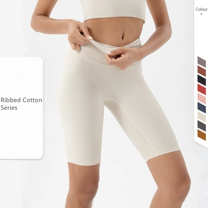 Shorts Women Seamless Leggings Knee Pants Ribbed Cotton Fitness Biker Shorts Yoga Pants Peach Buttocks Sports Clothes Tights Gym
Shorts Women Seamless Leggings Knee Pants Ribbed Cotton Fitness Biker Shorts Yoga Pants Peach Buttocks Sports Clothes Tights Gym