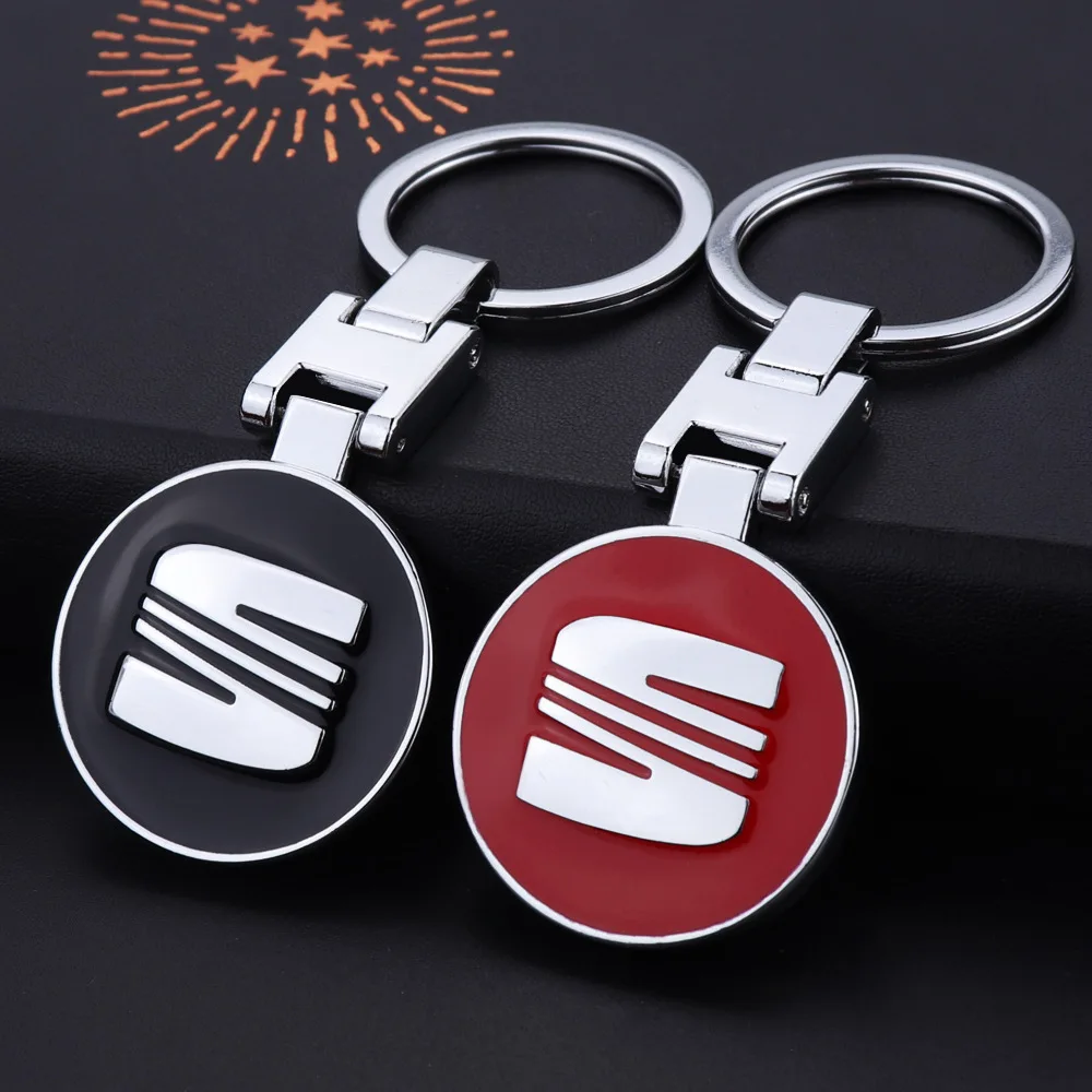 Metal Car Keychain Auto Badge Emblem Key Ring Holder Decoration For Seat FR leon mk3 mk2 5f lbiza Altea 6j Auto Accessories
Metal Car Keychain Auto Badge Emblem Key Ring Holder Decoration For Seat FR leon mk3 mk2 5f lbiza Altea 6j Auto Accessories