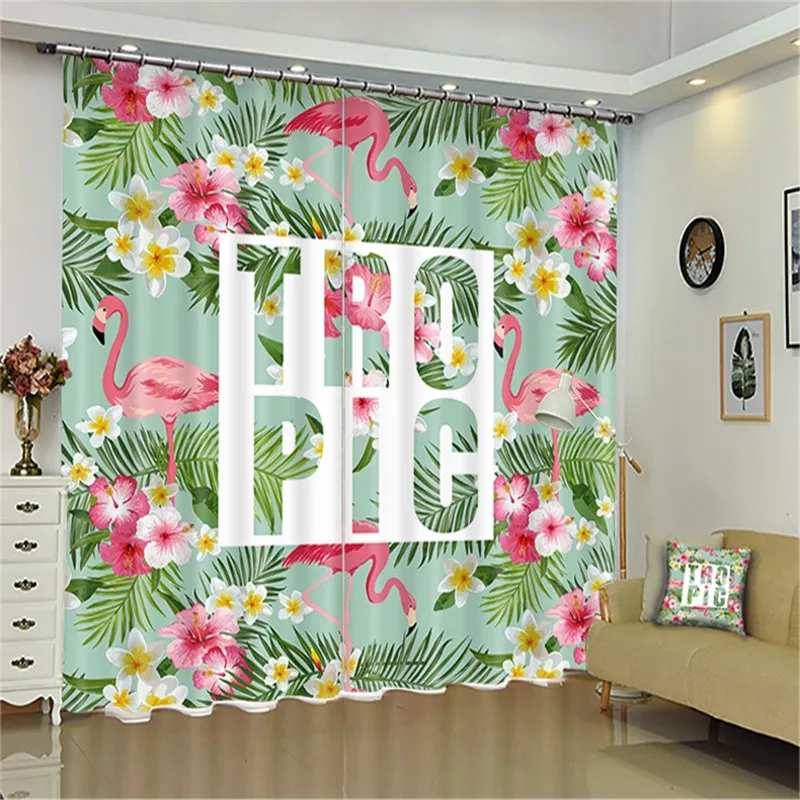 pink flamingos 3D Curtains For Bedroom Kids Living Room Drapes Fabric Polyester Set with Hooks Drapery Rideaux
pink flamingos 3D Curtains For Bedroom Kids Living Room Drapes Fabric Polyester Set with Hooks Drapery Rideaux