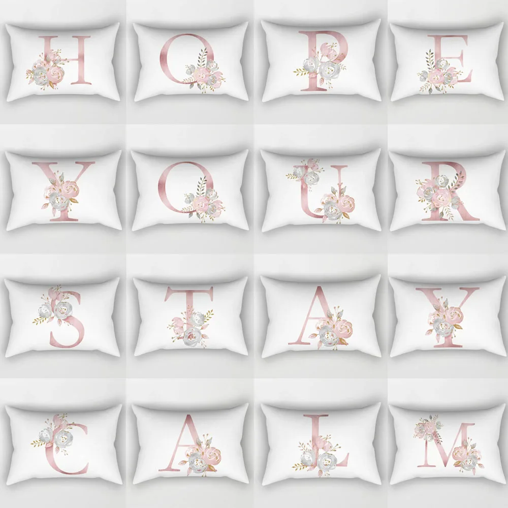 New Pillowcase Simple Pink Letters Short Plush Rectangle Pillowcase Cushion Waist Pad Bedroom Sofa Home Decoration
New Pillowcase Simple Pink Letters Short Plush Rectangle Pillowcase Cushion Waist Pad Bedroom Sofa Home Decoration