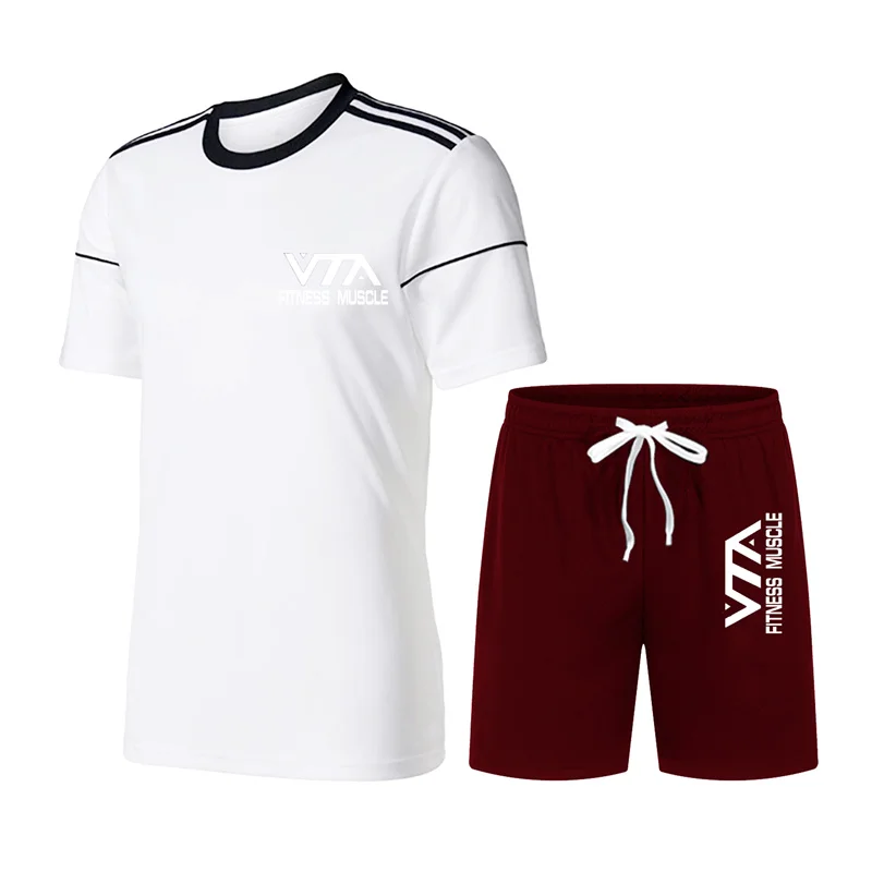 Summer 2021 Tracksuit Men Sets 2 Piece Set tshirt+shorts Fashion Joggers Running Sweat shorts Suit Men Sweatshirt Sport Clothes
Summer 2021 Tracksuit Men Sets 2 Piece Set tshirt+shorts Fashion Joggers Running Sweat shorts Suit Men Sweatshirt Sport Clothes