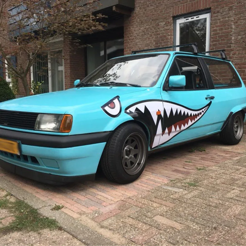 1Pc 3D Shark mouth Car Sticker Body Trucks Window Waterproof PVC Car-styling Auto Decal Car Bonnet Side Stripes Animal Sticker
1Pc 3D Shark mouth Car Sticker Body Trucks Window Waterproof PVC Car-styling Auto Decal Car Bonnet Side Stripes Animal Sticker