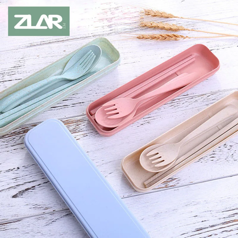 ZLAR Wheat Straw Tableware Set Chopsticks Spoon Fork Knife Cutlery Set Kitchen Accessories Children Dinnerware Sets Eco Friendly
ZLAR Wheat Straw Tableware Set Chopsticks Spoon Fork Knife Cutlery Set Kitchen Accessories Children Dinnerware Sets Eco Friendly