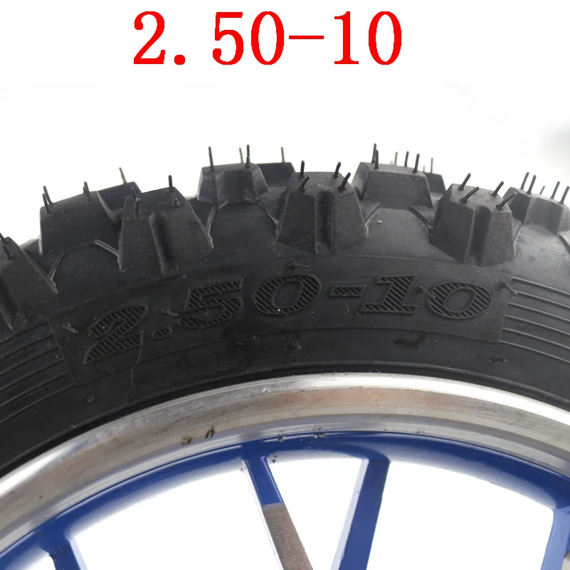 2.50x10 REAL Wheel Tire with Rim Tyre fit Dirt Pit Trail Bike Buggy
2.50x10 REAL Wheel Tire with Rim Tyre fit Dirt Pit Trail Bike Buggy