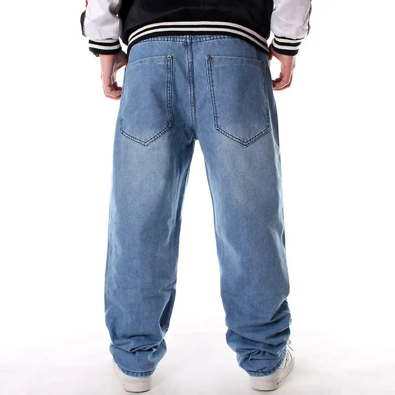 2021 Loose Jeans Men Denim Pants Straight Oversized Baggy Streetwear Hip Hop Brand Light Blue Wide Leg Trousers Size 30 - 46
2021 Loose Jeans Men Denim Pants Straight Oversized Baggy Streetwear Hip Hop Brand Light Blue Wide Leg Trousers Size 30 - 46