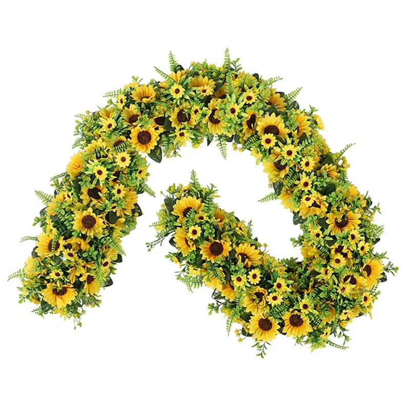 Practical Artificial Sunflower Vine Hanging Sunflower Garland Silk Flowers With Garden Craft Art Party Home Wedding Decor
Practical Artificial Sunflower Vine Hanging Sunflower Garland Silk Flowers With Garden Craft Art Party Home Wedding Decor