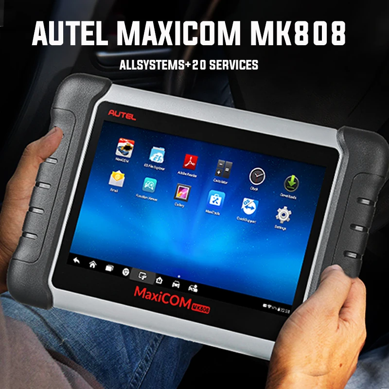 Autel MaxiCOM MK808 MX808 Diagnostic Tool Full System Automotive OBD2 Scanner Bi-directional Control Scan Tools Upgrade of DS808
Autel MaxiCOM MK808 MX808 Diagnostic Tool Full System Automotive OBD2 Scanner Bi-directional Control Scan Tools Upgrade of DS808