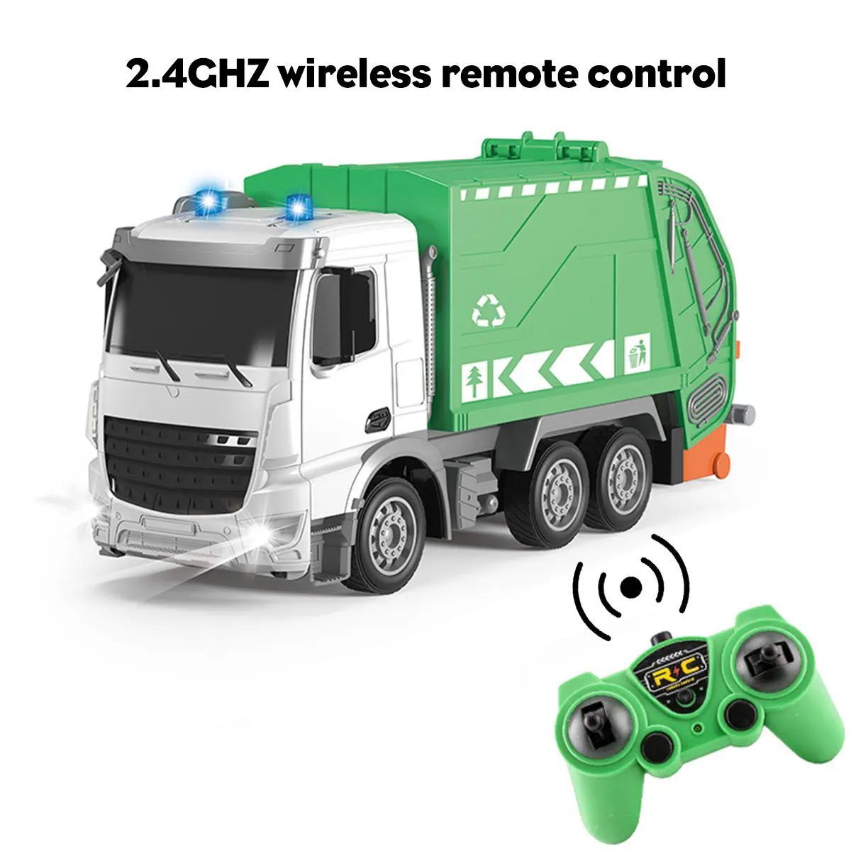 Большой Радиоуправляемый грузовик 2,4G с дистанционным управлением, санитарный автомобиль, Радиоуправляемый автомобиль, имитация мусоровоз...
Большой Радиоуправляемый грузовик 2,4G с дистанционным управлением, санитарный автомобиль, Радиоуправляемый автомобиль, имитация мусоровоз...
