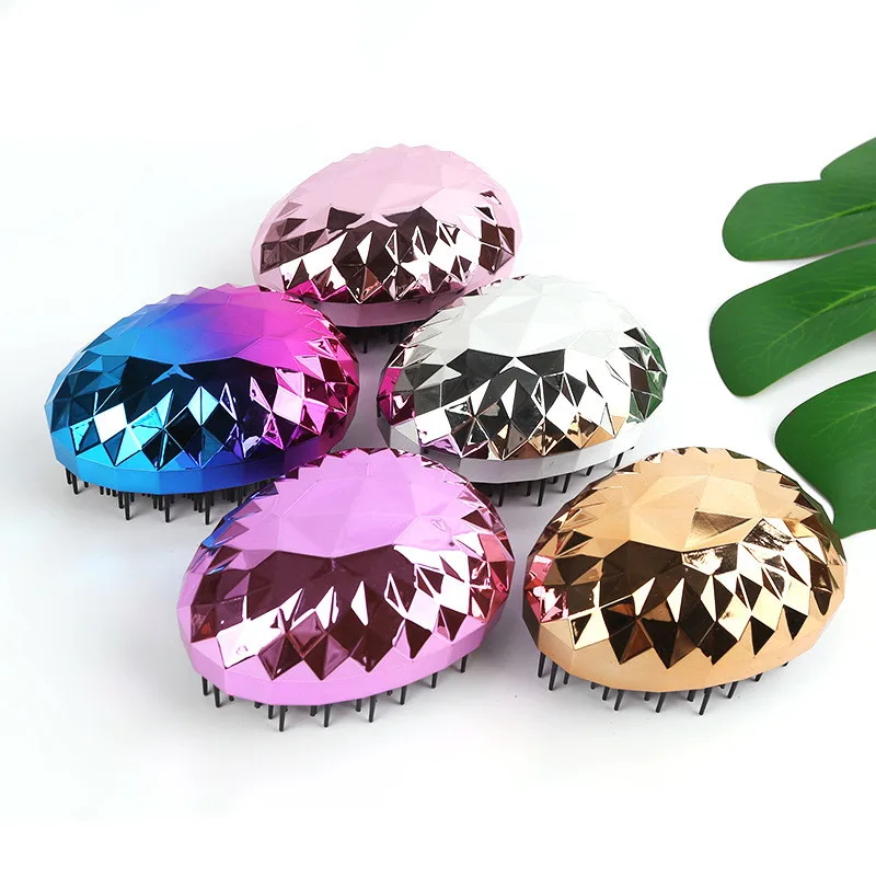 Egg Shape Glitter Women Hair Scalp Massage Comb Hairbrush Wet Curly Detangle Hair Brush for Salon Hairdressing Styling Tools
Egg Shape Glitter Women Hair Scalp Massage Comb Hairbrush Wet Curly Detangle Hair Brush for Salon Hairdressing Styling Tools