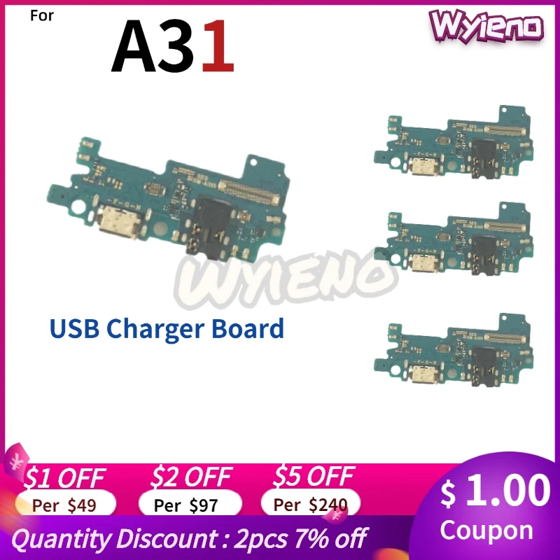 Зарядное устройство Wyieno для Samsung Galaxy A31 SM-A315F, USB-разъем для зарядки, гибкий кабель, микрофон, микрофон, Замена платы
Зарядное устройство Wyieno для Samsung Galaxy A31 SM-A315F, USB-разъем для зарядки, гибкий кабель, микрофон, микрофон, Замена платы