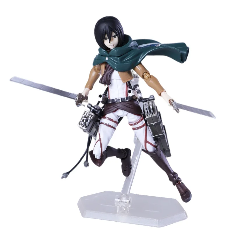 15cm New Attack on Titan Levi Action Figure Anime Figma 203 Changeable face Mikasa Ackerman Figma Model Toy Gift
15cm New Attack on Titan Levi Action Figure Anime Figma 203 Changeable face Mikasa Ackerman Figma Model Toy Gift