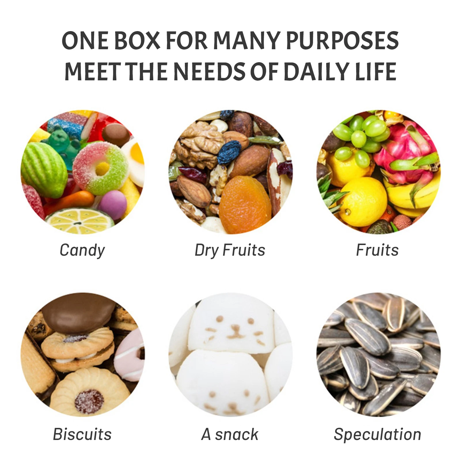 1pc Rotating petal fruit tray, double layer candy box, living room, dried fruit box, household tools with lid
1pc Rotating petal fruit tray, double layer candy box, living room, dried fruit box, household tools with lid