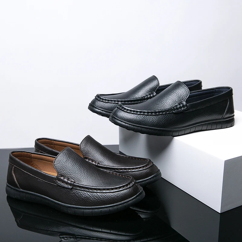 Men Casual Shoes 2020 Men's Casual Leather Shoes For Men Comfortable Breathable Man Leisure Mens Causal Sapatos Spring
Men Casual Shoes 2020 Men's Casual Leather Shoes For Men Comfortable Breathable Man Leisure Mens Causal Sapatos Spring