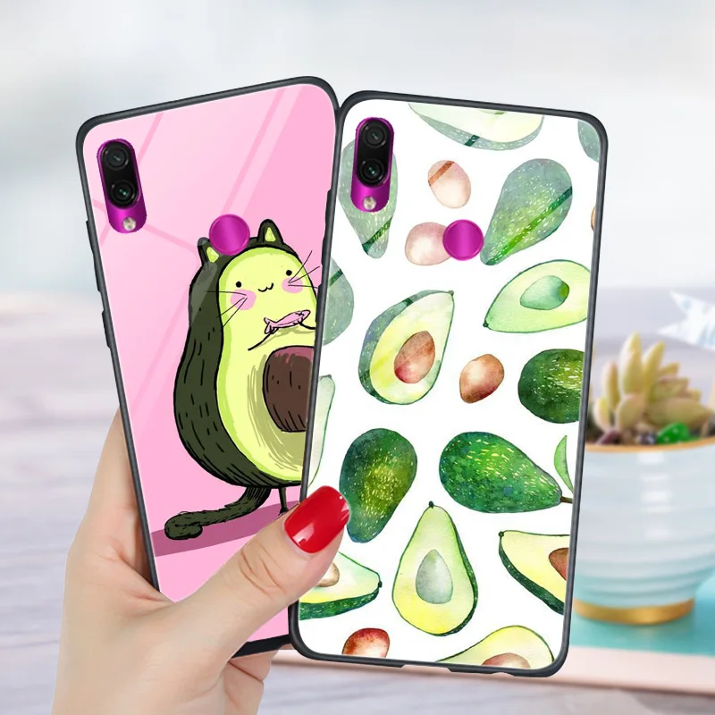 Чехол для телефона Mi 8 Lite 9 SE задняя крышка с фруктами авокадо Xiaomi Redmi K20 PRO 9T A3 A2