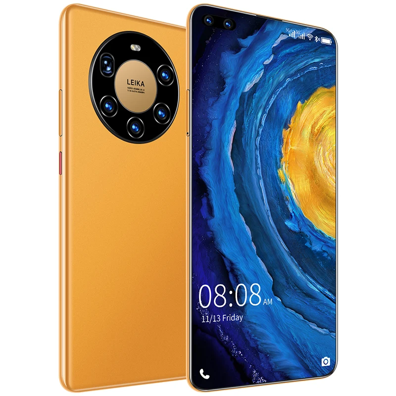 Mate40Pro 5G Network 24+48MP Smartphone Deca Core 7.3 Inch Left Digging Screen Andriod Phone MTK6889 5600mAh Dual SIM Cell Phone
Mate40Pro 5G Network 24+48MP Smartphone Deca Core 7.3 Inch Left Digging Screen Andriod Phone MTK6889 5600mAh Dual SIM Cell Phone
