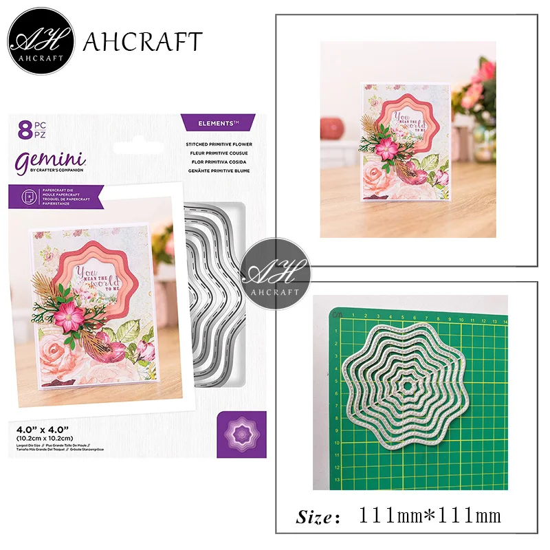 AHCRAFT Graphics Frame Metal Cutting Dies for DIY Scrapbooking Photo Album Decorative Embossing Stencil Paper Cards Mould
AHCRAFT Graphics Frame Metal Cutting Dies for DIY Scrapbooking Photo Album Decorative Embossing Stencil Paper Cards Mould