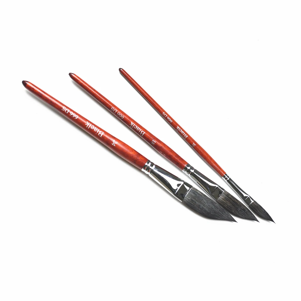 1PC 666DS High Quality Squirrel Mix Hair Wooden Handle Watercolor Artist Art Paint Brush
1PC 666DS High Quality Squirrel Mix Hair Wooden Handle Watercolor Artist Art Paint Brush