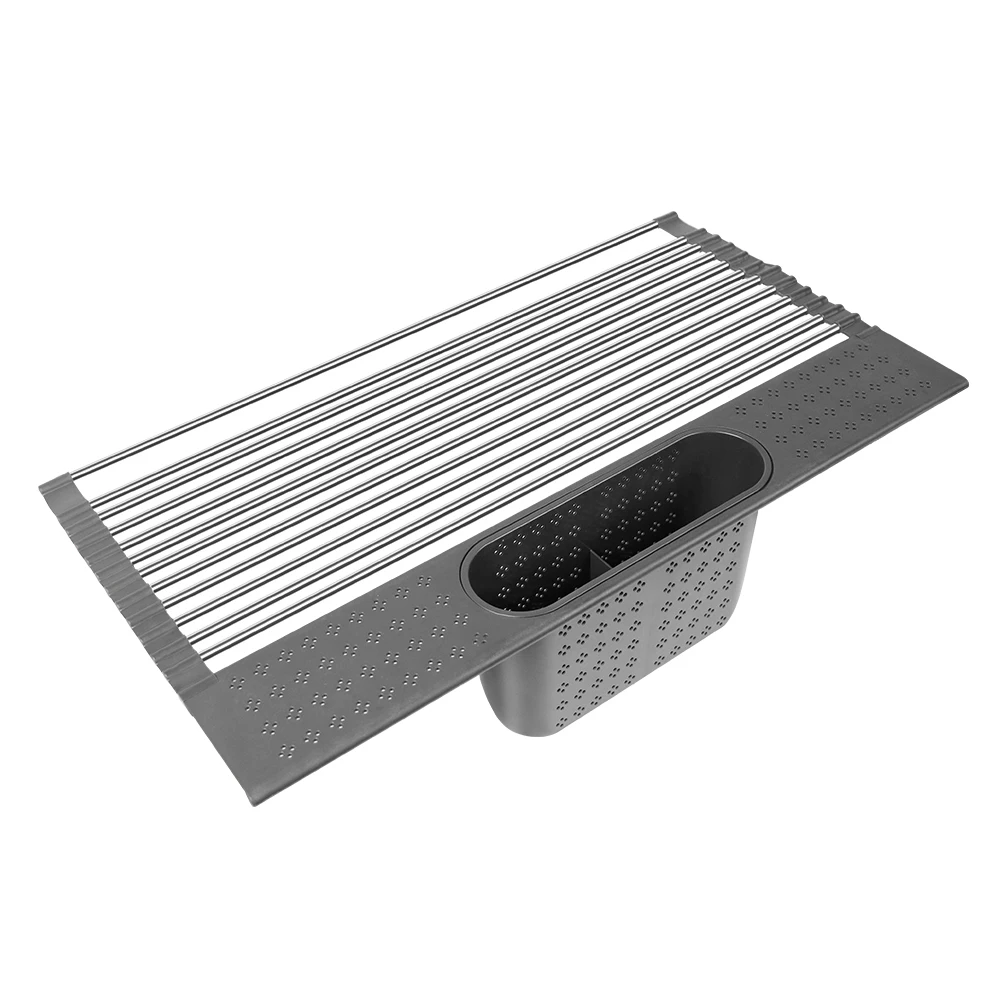 Multi-Use Kitchen Drying Rack Over Sink Roll-up Dish Drying Rack Foldable Fruit Vegetable Meat Organizer Tray Drainer Dropship
Multi-Use Kitchen Drying Rack Over Sink Roll-up Dish Drying Rack Foldable Fruit Vegetable Meat Organizer Tray Drainer Dropship