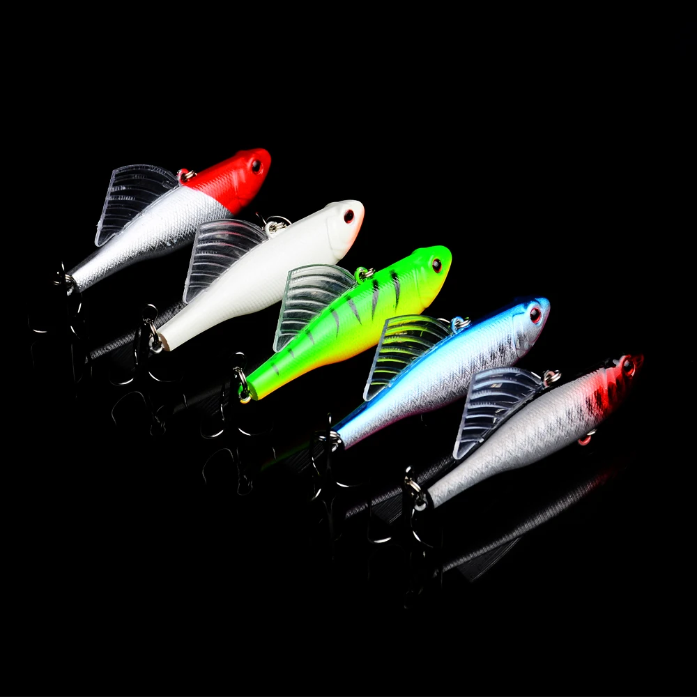 

5 шт. 7 см 17,7 г рыболовные приманки Crankbait кальмар-осьминог, HardMinnow блесна металлическая Приманка VIB приманка зимней Товары для рыбалки воблер