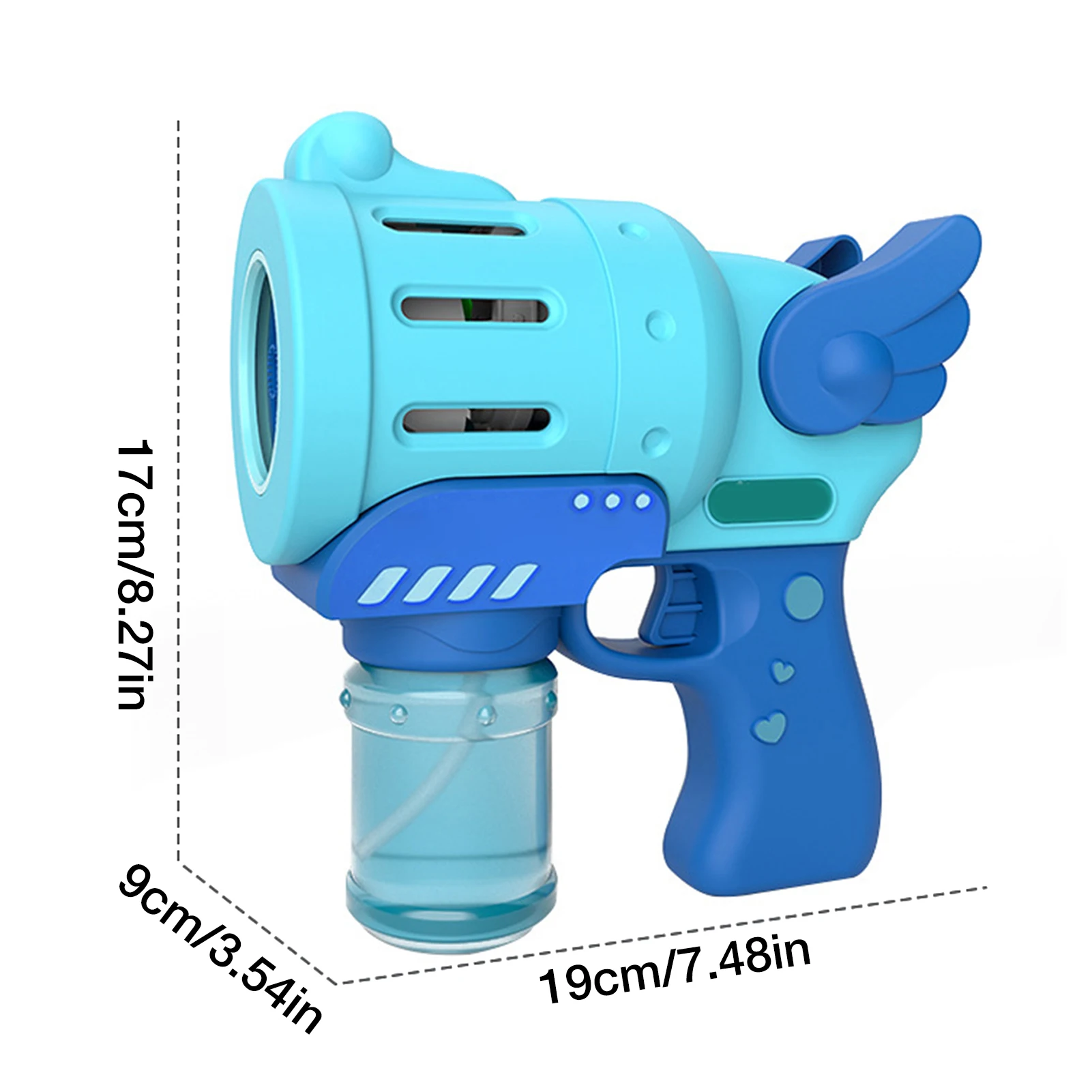 New Cute Bubble Blower Fan Machine Toy Kids Music Light Soap Water Bubble Wing Gun Summer Outdoor Kids Toy Gift D50
New Cute Bubble Blower Fan Machine Toy Kids Music Light Soap Water Bubble Wing Gun Summer Outdoor Kids Toy Gift D50