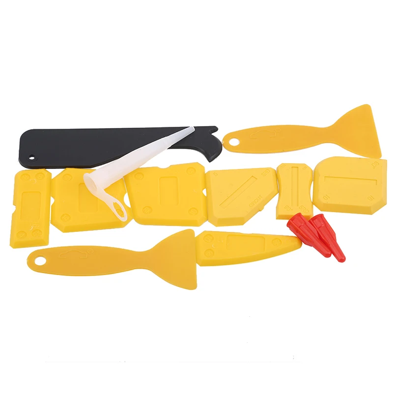 12pcs / Set Door And Window Plastic Shovel Glue Glass Cement Scraper Tool Scraper Scraper Cement Removal Tool Kit 
12pcs / Set Door And Window Plastic Shovel Glue Glass Cement Scraper Tool Scraper Scraper Cement Removal Tool Kit
