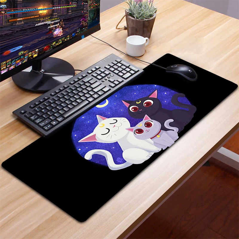 Sailor Moon Cat Large XXL 90x40CM Mousepad Gamer Gaming Mouse Pad Computer Accessories Keyboard Laptop Padmouse Desk Mat 80x30CM
Sailor Moon Cat Large XXL 90x40CM Mousepad Gamer Gaming Mouse Pad Computer Accessories Keyboard Laptop Padmouse Desk Mat 80x30CM