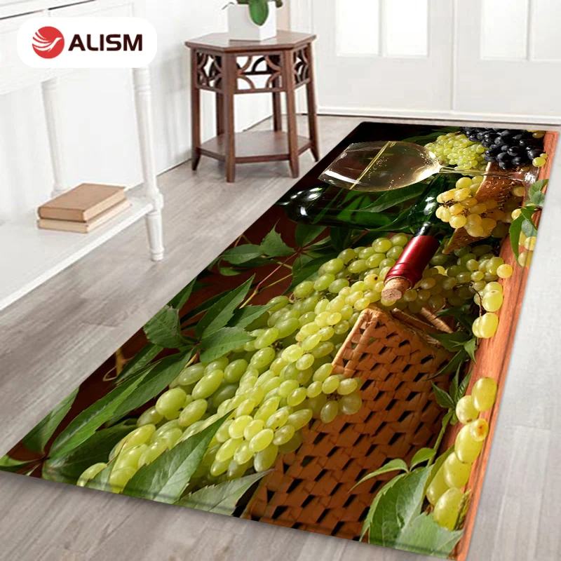 Non-slip Kitchen Rug Floor Carpet Bath Mat Grape Wine Champagne Pattern Entrance Door Mat Carpet In The Living Room Home Decor
Non-slip Kitchen Rug Floor Carpet Bath Mat Grape Wine Champagne Pattern Entrance Door Mat Carpet In The Living Room Home Decor