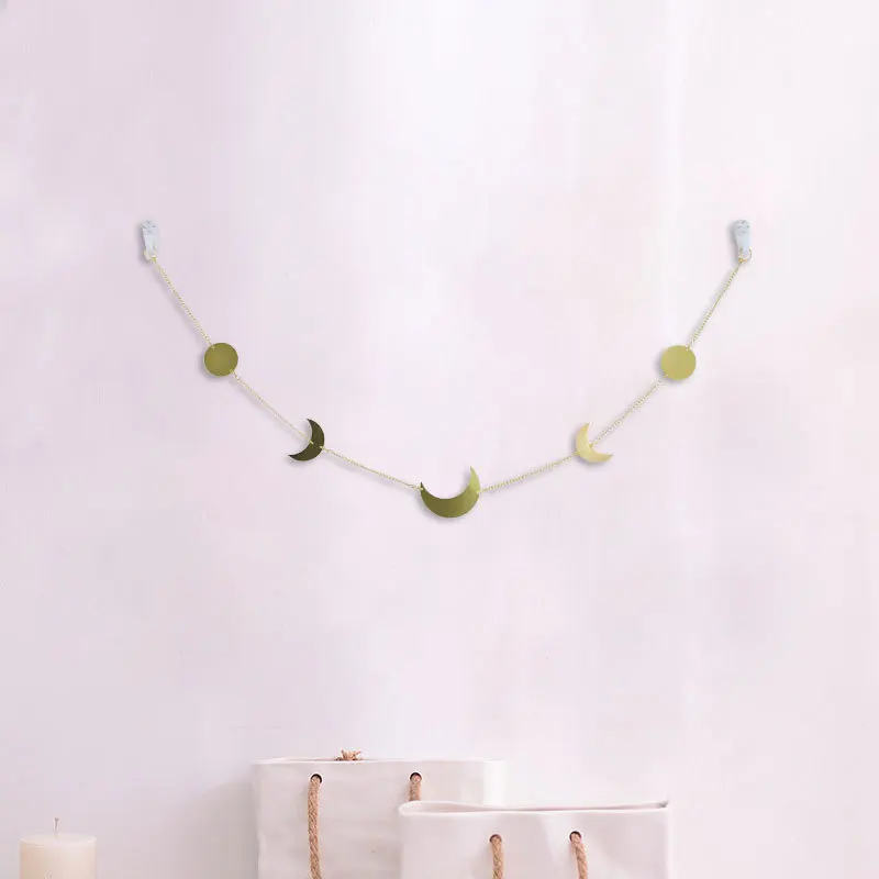 Twinkle Star Paper Pendant Metal Moon Shape Nice Gift Wall Hanging DIY Handmade Photo Props
Twinkle Star Paper Pendant Metal Moon Shape Nice Gift Wall Hanging DIY Handmade Photo Props