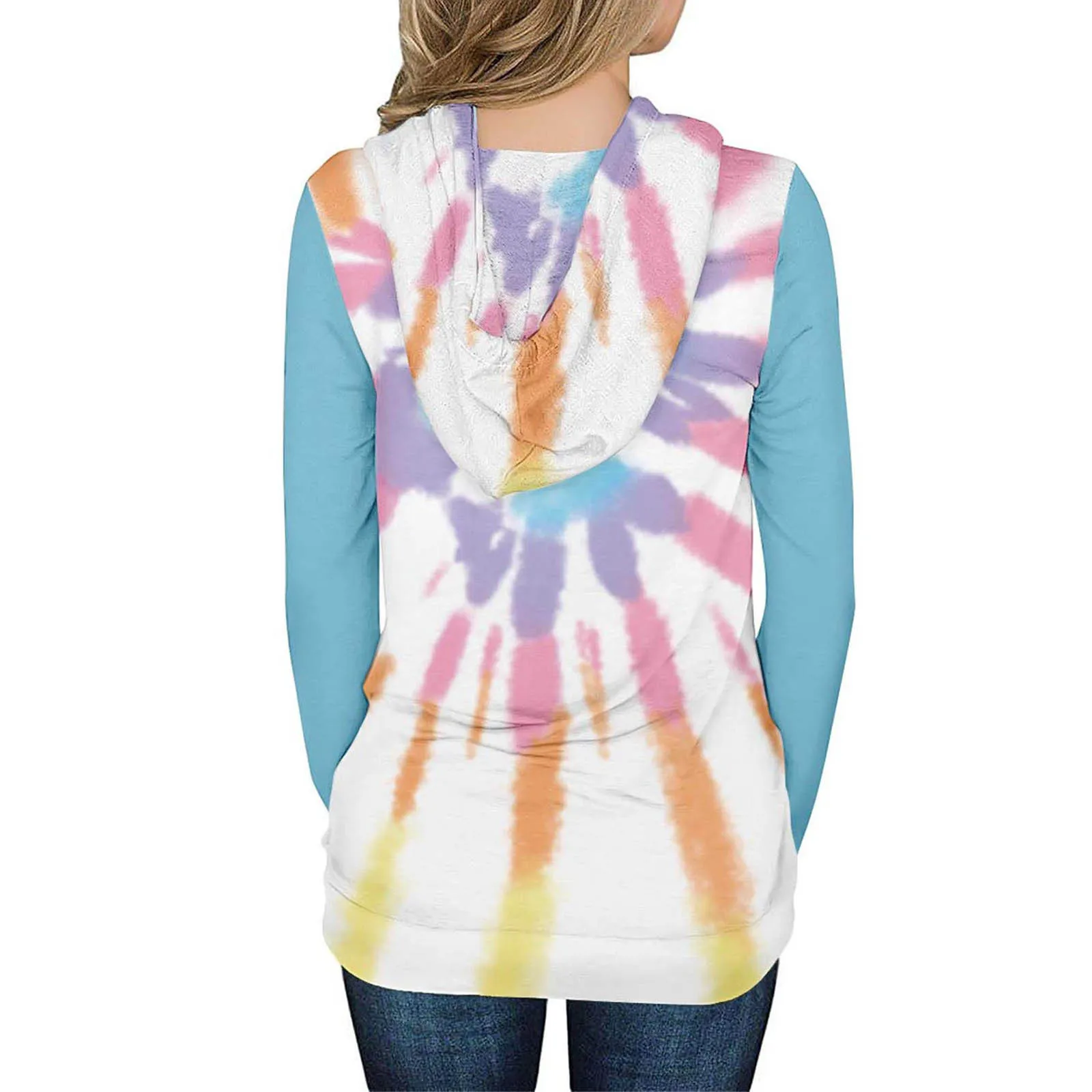 Sweatshirt Women Tie dye Printed Sweatshirts Tops Star Print Pullvoer Long Sleeve Shirt polerones mujer sudaderas para mujer#Q
Sweatshirt Women Tie dye Printed Sweatshirts Tops Star Print Pullvoer Long Sleeve Shirt polerones mujer sudaderas para mujer#Q