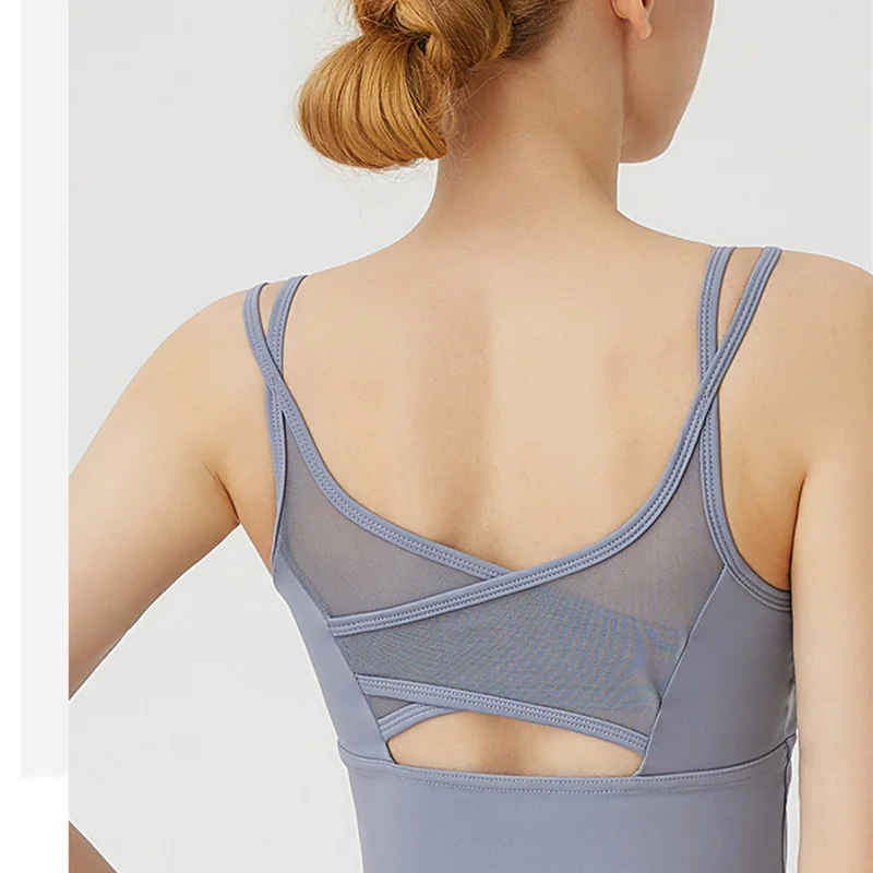 Fitness Running Shockproof Bra Cross Shoulder Strap Removable Bra Pad Mesh Breathable Tops Sports Bra Top
Fitness Running Shockproof Bra Cross Shoulder Strap Removable Bra Pad Mesh Breathable Tops Sports Bra Top