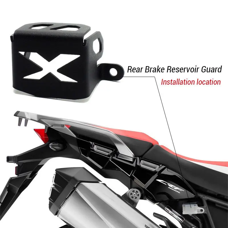 Защитная крышка для заднего тормозного резервуара Honda CRF1000L, Защитная крышка для Honda CRF 1000L Africa Twin 2016 2017, защита
Защитная крышка для заднего тормозного резервуара Honda CRF1000L, Защитная крышка для Honda CRF 1000L Africa Twin 2016 2017, защита